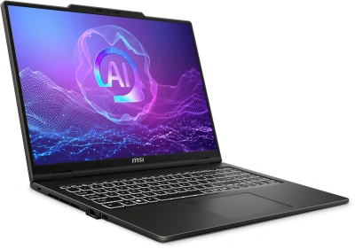 Ноутбук MSI Venture A16 AI+ A3HMG-026XRU Ryzen AI 7 350 16Gb SSD1Tb AMD Radeon 860M 16" OLED 2K (2048x1280) без ОС grey WiFi BT Cam (9S7-261K21-026)