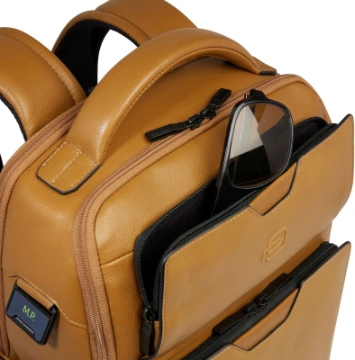 Рюкзак мужской Piquadro Ael CA6923S142/G охра натур.кожа