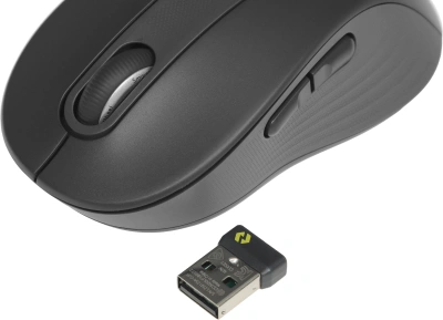 Мышь Logitech M650 графитовый оптическая 4000dpi беспров. BT/Radio USB 4but (910-006390)