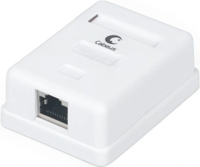 Розетка Cabeus WS-8P8C-CAT.6-SH-1 комп. RJ45 кат.6