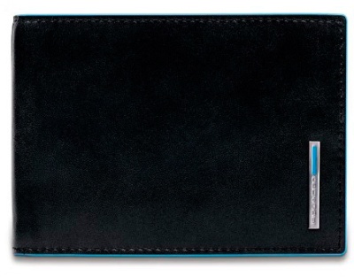 Кошелек мужской Piquadro Blue Square PU1392B2R/N черный натур.кожа