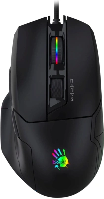 Мышь A4Tech Bloody W70 Max черный оптическая 10000dpi USB 10but (W70 MAX (STONE BLACK))