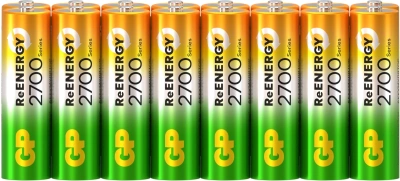 Аккумулятор GP 270AAHCRGY AA NiMH 2700mAh (16шт) спайка