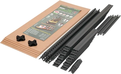 Стеллаж Практик SBL 180KD пол.:5 разборная 1803x900x450мм антрацит (S24499373409)