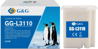 Бункер G&G GG-L3110 (L3110) для Epson L1110/L3110/L3118/L3119/L3108/L3150/L3158/L3160/L3116/L1118/L1119/L3106