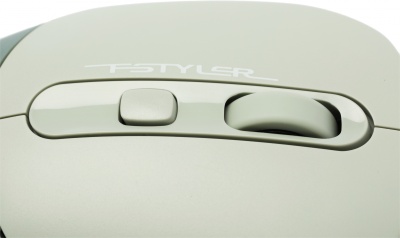 Мышь A4Tech Fstyler FB10C зеленый оптическая 2000dpi беспров. BT/Radio USB 4but (FB10C MATCHA GREEN)