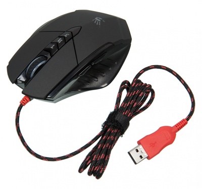 Мышь A4Tech Bloody V7 черный оптическая 3200dpi USB 8but