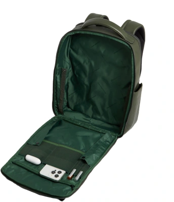 Рюкзак мужской Piquadro Ael CA6923S142/VE зеленый тимьяновый натур.кожа