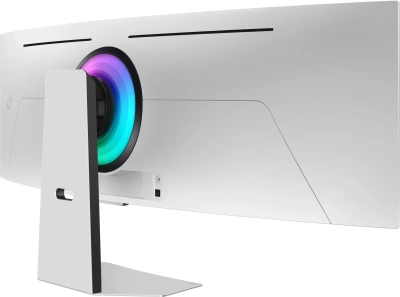 Монитор Samsung 49" Odyssey OLED G9 S49DG952SI серебристый OLED LED 32:9 HDMI M/M TV матовая HAS 250cd 178гр/178гр 5120x1440 240Hz FreeSync Premium Pro DP USB 12.6кг