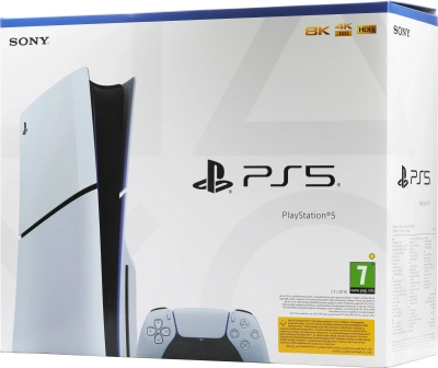 Игровая консоль PlayStation 5 Slim CFI-2102A белый/черный