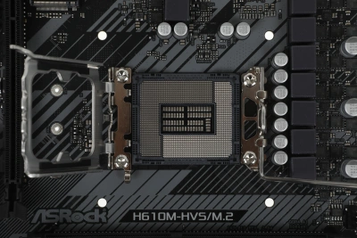 Материнская плата Asrock H610M-HVS/M.2 R2.0 Soc-1700 Intel H610 2xDDR4 mATX AC`97 8ch(7.1) GbLAN+VGA+HDMI