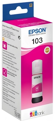 Чернила Epson 103 C13T00S34A пурпурный65мл для Epson L3100/3110/3150