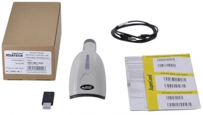 Сканер штрих-кода Mertech CL-2310 Dongle 2D беспроводной белый (4218) 2600мАч