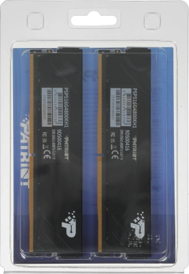 Память DDR5 2x8GB 4800MHz Patriot PSP516G4800KH1 Signature Premium RTL PC5-38400 CL40 DIMM UDIMM 288-pin 1.1В kit single rank с радиатором Ret
