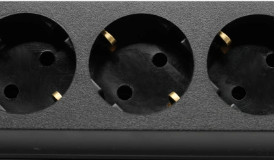 Сетевой фильтр Most RG 3м (6 розеток) черный (коробка)