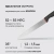 Набор ножей кухон. Rondell Urban RD-1010 компл.:4предм. разд.дос. черный/красный блистер Набор ножей кухон. Rondell Urban RD-1010 компл.:4предм. разд.дос. черный/красный блистер