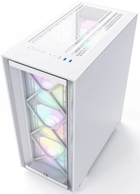 Корпус Montech Air 1000 Premium белый без БП ATX 1x120mm 3x140mm 1xUSB2.0 2xUSB3.0 audio bott PSU