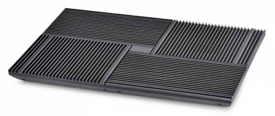 Подставка для ноутбука Deepcool Multi Core X8 (DP-N422-X8BK) 17" 381x268x29мм 23дБ 2xUSB 4x 1290г