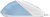 Мышь A4Tech Fstyler FM45S Air голубой/белый оптическая 2400dpi silent USB 7but (FM45S AIR USB (LCY BLUE))