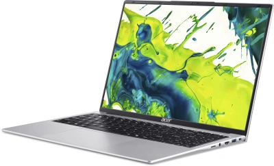 Ноутбук Acer Aspire Lite AL16-54P-763P Core i7 1355U 16Gb SSD512Gb Intel Graphics 16" IPS WUXGA (1920x1200) без ОС silver WiFi BT Cam 5100mAh (NX.DK6CD.004)