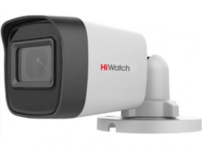 Камера видеонаблюдения аналоговая HiWatch DS-T500L(B)(3.6mm) 3.6-3.6мм HD-CVI HD-TVI цв. корп.:белый