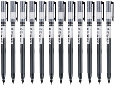 Набор ручек гелев. Deli Daily Max EG16-BK-P черн/прозрачный d=0.5мм черн. черн. (12шт)