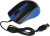 Мышь Оклик 225M черный/синий оптическая 1200dpi USB 3but (288233)
