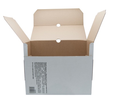 Короб архивный Silwerhof КА-150БЕЛЫЙ микрогофрокартон корешок 150мм 260x325x150мм белый