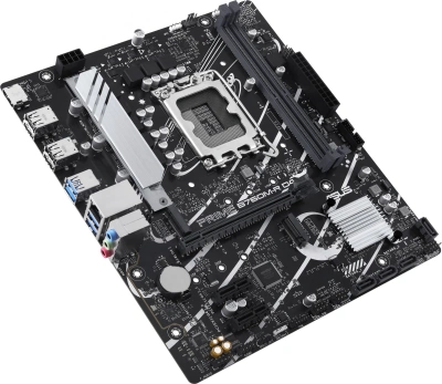 Материнская плата Asus PRIME B760M-R D4 Soc-1700 Intel B760 2xDDR4 mATX AC`97 8ch(7.1) 2.5Gg RAID+HDMI
