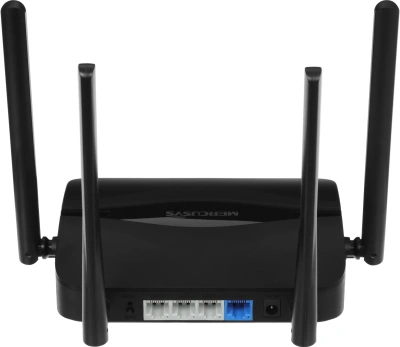 Роутер беспроводной Mercusys MR25BE BE3600 10/100/1000BASE-TX черный