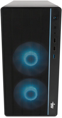 ПК IRU Tactio 320A5SEA MT Ryzen 5 5600 (3.5) 16Gb SSD512Gb RTX3050 6Gb без ОС GbitEth 500W черный (RUS) (2195820)