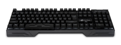 Клавиатура Оклик 709G черный USB for gamer LED (1788144) кабель 1.8м