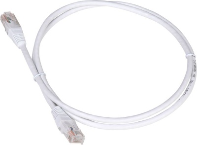 Патч-корд Lanmaster UTP TWT-45-45-10-WH RJ-45 вил.-вилка RJ-45 кат.5E 10м белый ПВХ (уп.:1шт)