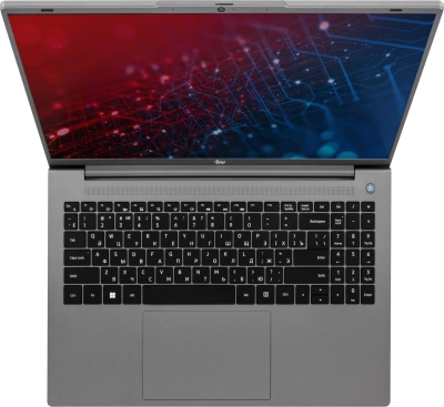 Ноутбук IRU Tactio 16ALB Core i5 1235U 16Gb SSD256Gb Intel UHD Graphics 16" IPS WUXGA (1920x1200) Windows 11 Pro grey WiFi BT Cam 4830mAh (2110207)