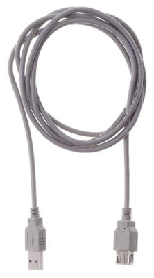 Кабель Buro USB A(m) USB A(f) 1.8м (BHP RET USB_AF18) серый (блистер)
