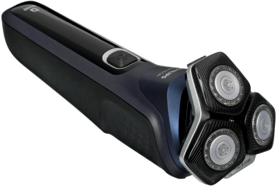 Бритва роторная Philips Series 5000 S5885/10 реж.эл.:3 питан.:аккум. черный/синий