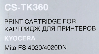 Картридж лазерный Cactus CS-TK360 TK-360 черный (20000стр.) для Kyocera Mita FS 4020/4020DN