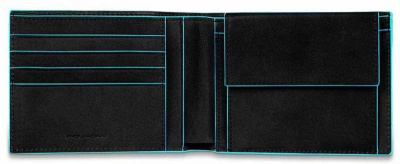 Кошелек мужской Piquadro Blue Square PU257B2R/N черный натур.кожа