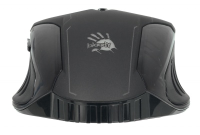 Мышь A4Tech Bloody Q51 черный/рисунок оптическая 6200dpi USB 8but