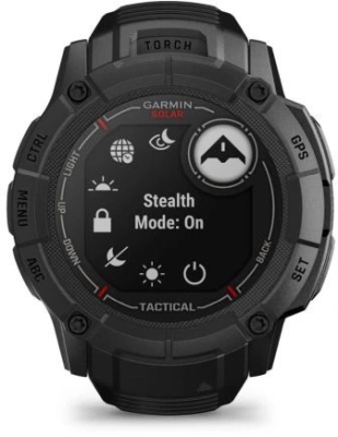 Смарт-часы Garmin Instinct 2X Solar Tactical Edition 50мм 1" MIP корп.черный рем.черный (010-02805-03)