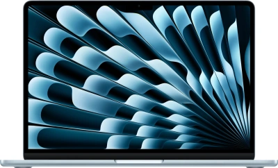 Ноутбук Apple MacBook Air A3449 M5 10 core 16Gb SSD512Gb/8 core GPU 13.6" Liquid Retina (2560x1664) macOS l.blue WiFi BT Cam (MDHH4LL/A)