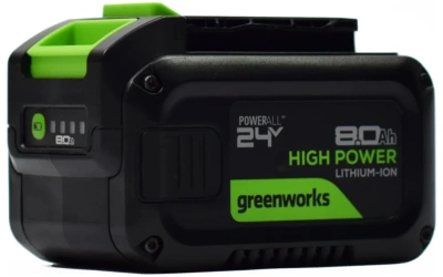 Батарея аккумуляторная Greenworks G24HP8 24В 8Ач Li-Ion (2957907 )