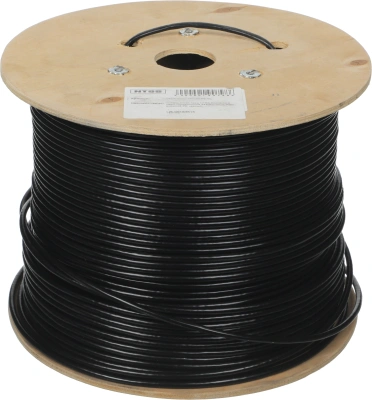 Кабель информационный NTSS NTSS-OUT-FTP4-5Е-PE-BL кат.5E FTP 4 пары 24AWG PE внешний 305м черный