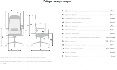 Кресло Метта ErgoLife Set 15 черный сиденье черный сетка/ткань с подголов. крестов. сталь хром