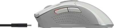 Мышь A4Tech Bloody R90 Plus белый оптическая 5000dpi беспров. USB 7but (R90 PLUS GREUISH WHITE)