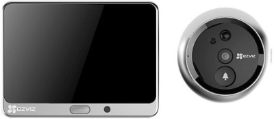 Видеоглазок Ezviz CS-DP2C-A0-6E2WPFBS серебристый