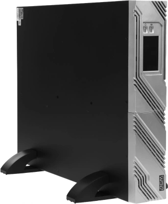 Источник бесперебойного питания Powercom Smart King RT SRT-2000A LCD 1800Вт 2000ВА черный