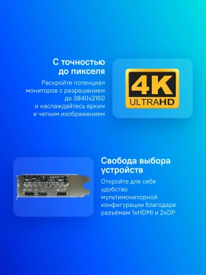 Видеокарта Afox PCI-E 3.0 AFRX580-8192D5H3-V3 AMD Radeon RX 580 8Gb 256bit GDDR5 1244/7000 HDMIx1 DPx2 HDCP Ret