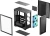 Корпус Deepcool CG580 MESH 2F черный без БП ATX 10x120mm 3x140mm 2xUSB3.0 audio bott PSU