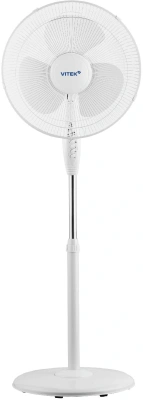 Вентилятор напольный Vitek VSF-1662 38Вт скоростей:3 ПДУ белый (упак.:1шт)